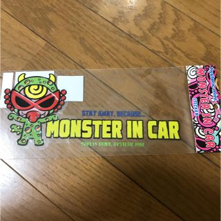 ヒステリックミニ(HYSTERIC MINI)のヒスミニ 車 ステッカー(車外アクセサリ)