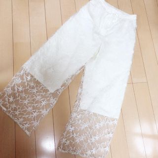 スナイデル(SNIDEL)のsnidel♡総レースパンツ(カジュアルパンツ)