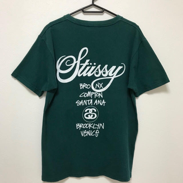 STUSSY(ステューシー)の【美品】STUSSY Tシャツ ワールドツアー  多数出品中！ メンズのトップス(Tシャツ/カットソー(半袖/袖なし))の商品写真