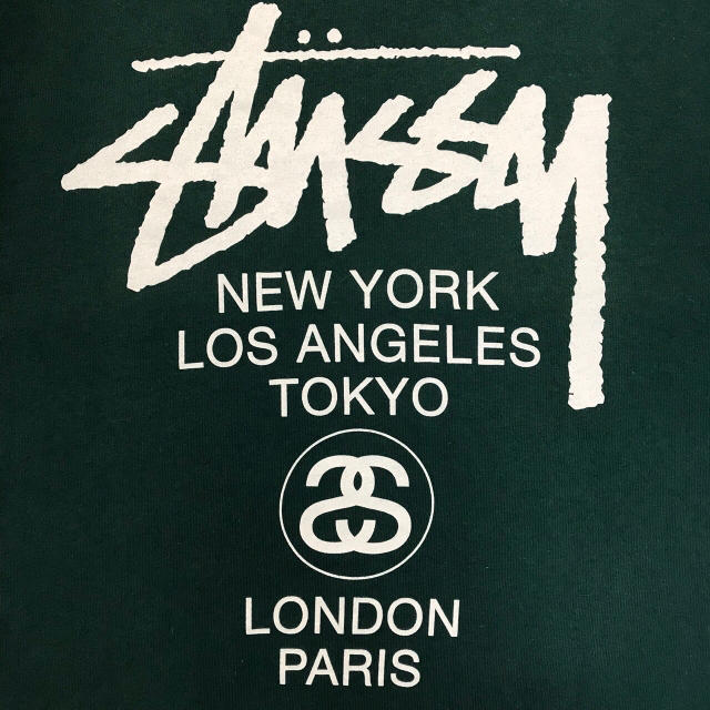 STUSSY(ステューシー)の【美品】STUSSY Tシャツ ワールドツアー  多数出品中！ メンズのトップス(Tシャツ/カットソー(半袖/袖なし))の商品写真