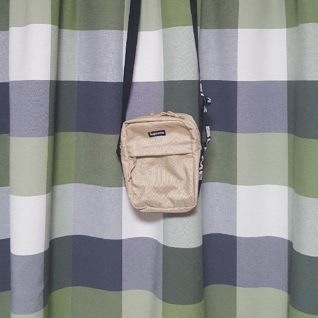 新品未使用 Supreme Shoulder Bag Tan 18ss