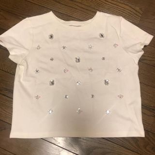 ロペピクニック(Rope' Picnic)の※helloさま※rope picnic♡ビジュー付きTシャツ♡(Tシャツ(半袖/袖なし))