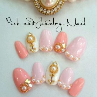 jewelry♡ネイルチップ コスメ/美容のネイル(つけ爪/ネイルチップ)の商品写真