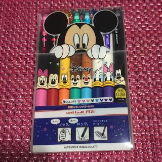 ディズニー(Disney)のディズニー Disney 消せる ゲルインク ボールペン 極細0.38mm(ペン/マーカー)