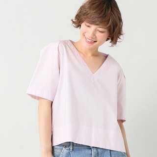 スローブイエナ(SLOBE IENA)のスローブイエナ ピンク シャツ(Tシャツ(半袖/袖なし))