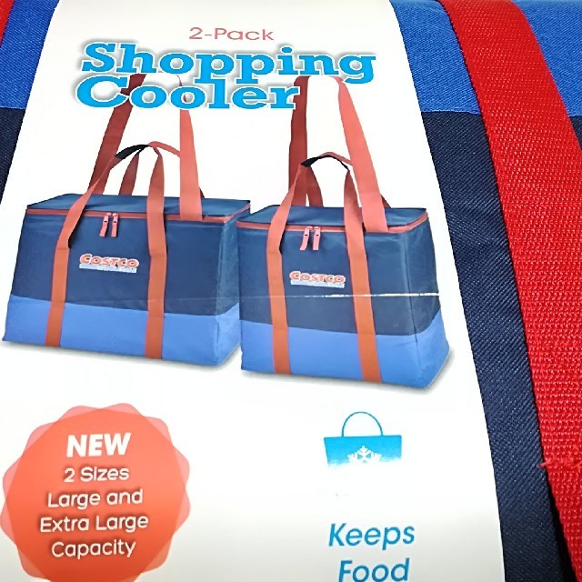 コストコ(コストコ)の【新品・未使用】コストコ 保冷バッグ 小さいサイズのみ レディースのバッグ(エコバッグ)の商品写真