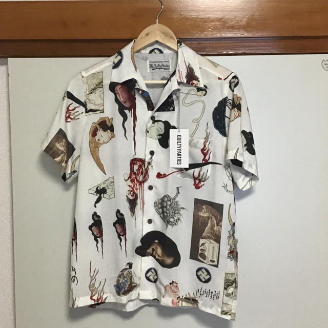 WACKO MARIA(ワコマリア)のWACKO MARIA 天国東京お化け図 S/S HAWAIIAN SHIRT メンズのトップス(シャツ)の商品写真