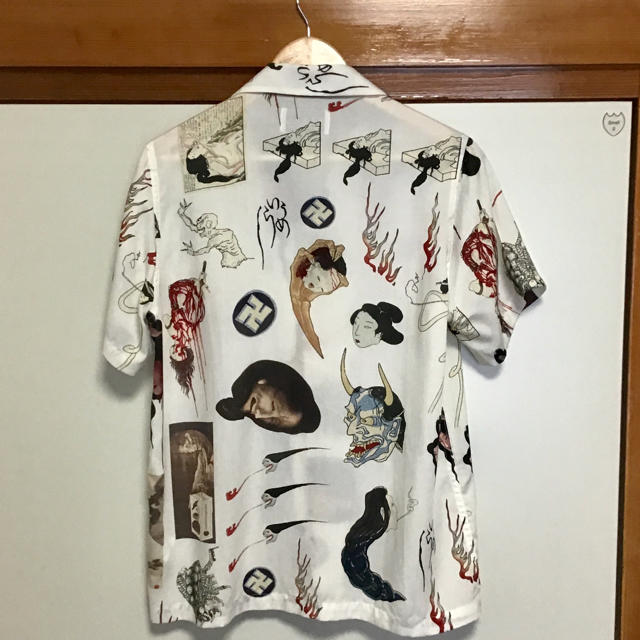 19aw WACKO MARIA HAWAIIAN SHIRT 天国東京お化け図