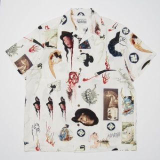 WACKO MARIA 天国東京お化け図　HAWAIIAN SHIRT