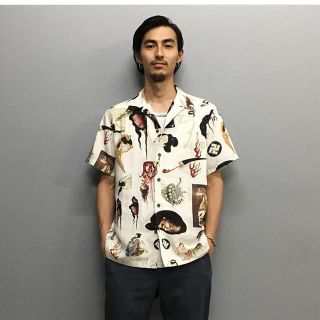 WACKO MARIA - WACKO MARIA 天国東京お化け図 S/S HAWAIIAN SHIRTの ...