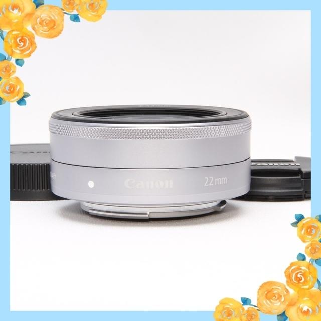 新品・未使用品Canonキャノン単焦点レンズEF-M 22mm f2 STM