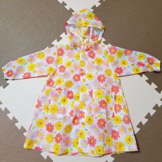 キッズフォーレ(KIDS FORET)のキッズフォーレ　レインコート　Sサイズ　85-95cm(レインコート)