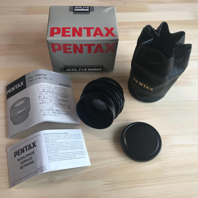 【美品】PENTAX FA43mmF1.9 Limited 日本製