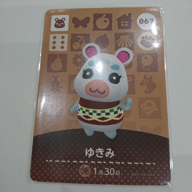 ニンテンドー3DS - どうぶつの森 amiiboカード ゆきみの通販 by ニンテンドー3DS - どうぶつの森 amiiboカード ゆきみの通販 by