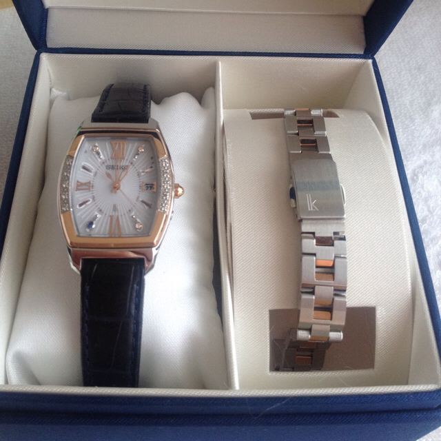 贈る結婚祝い SEIKO えみちいさん　腕時計2016年限定ルキアヤセSEIKOセイコーSSVW088 - 腕時計