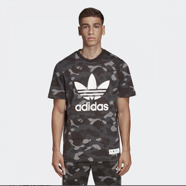 adidas(アディダス)の最安 M BAPE SSL Tシャツ adidas a bating ape メンズのトップス(Tシャツ/カットソー(半袖/袖なし))の商品写真