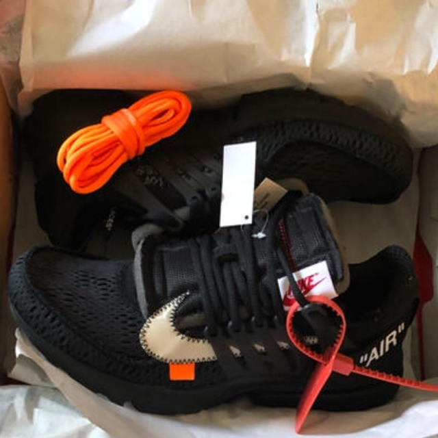 OFF-WHITE(オフホワイト)の即完売 27.0 nike off-white air presto black メンズの靴/シューズ(スニーカー)の商品写真