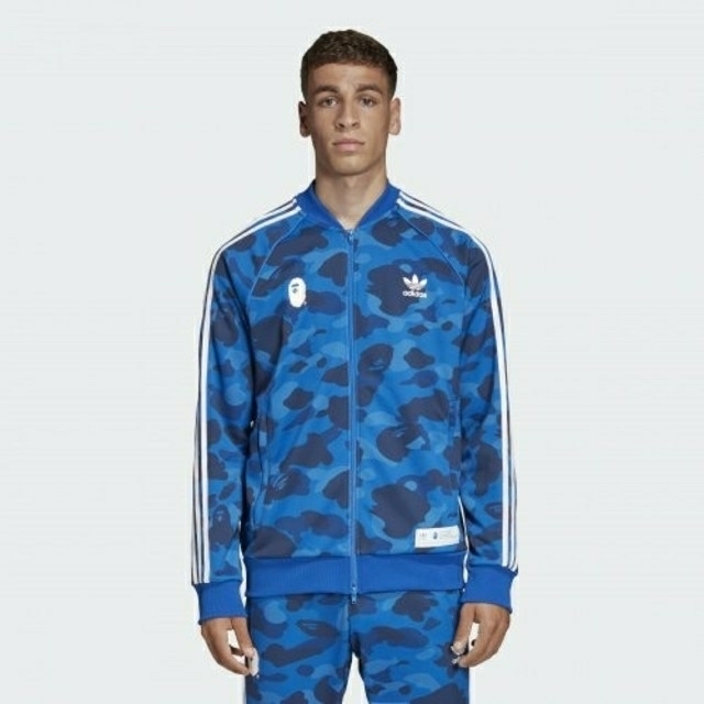 L BAPE TRACK TOP adidas