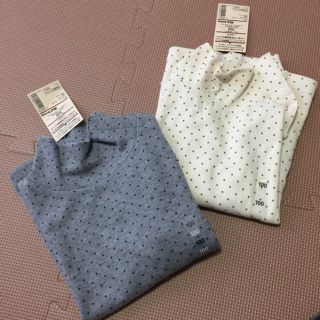 ムジルシリョウヒン(MUJI (無印良品))の2枚セット（単品可) 無印良品  カットソー  サイズ100(Tシャツ/カットソー)