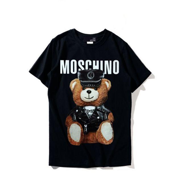 MOSCHINO(モスキーノ)のLOVE MOSCHINO ラブ モスキーノ Tシャツ カットソー ブラック　M レディースのトップス(Tシャツ(半袖/袖なし))の商品写真