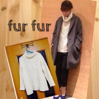 ファーファー(fur fur)のfurfur2013マイルドサニーニット(ニット/セーター)