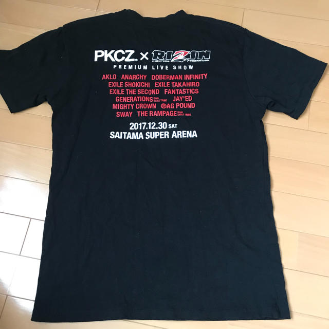 EXILE TRIBE(エグザイル トライブ)のPKCZ×RIZIN Tシャツ メンズのトップス(Tシャツ/カットソー(半袖/袖なし))の商品写真