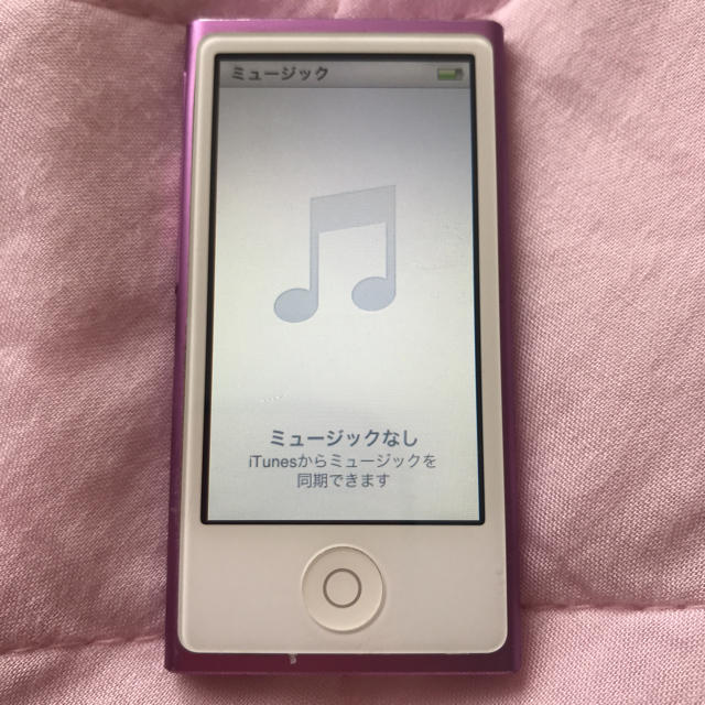 Apple(アップル)のiPod nano 7世代 16GB スマホ/家電/カメラのオーディオ機器(ポータブルプレーヤー)の商品写真