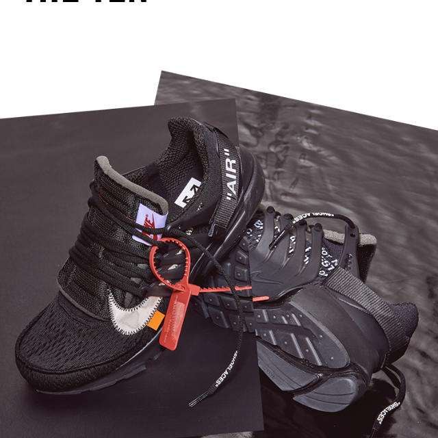 格安人気 NIKE エアプレスト✖️オフホワイト ナイキ - スニーカー