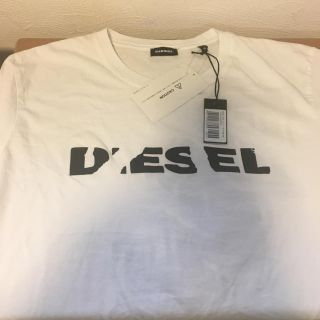 ディーゼル(DIESEL)の新品未使用☆DIESEL Tシャツ T-JUST-SL ホワイト(Tシャツ/カットソー(半袖/袖なし))