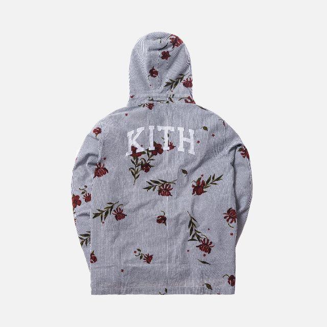 新品 KITH WILLIAMS 2 FLORAL HOODIE L パーカー