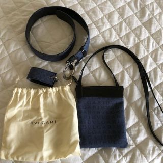 ブルガリ(BVLGARI)のブルガリ(Bvlgari) ポーチ&ベルト４点セット レディス （新品未使用品）(ショルダーバッグ)