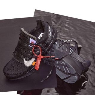 ナイキ(NIKE)のエアプレストX off-white(スニーカー)