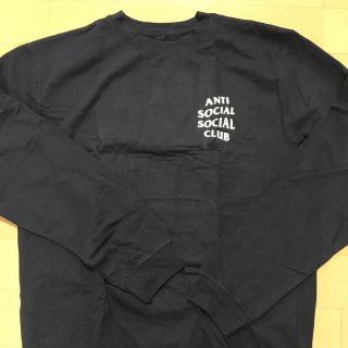 アンチ(ANTI)のanti socia social club トレーナー 正規店購入 XL(スウェット)