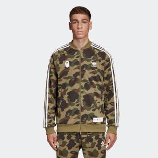 アベイシングエイプ(A BATHING APE)の2XL adidas x BAPE Track Top Olive(その他)