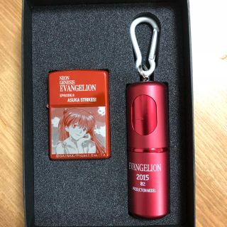 ジッポー(ZIPPO)のエヴァンゲリオン アスカzippoライターType-RED(タバコグッズ)