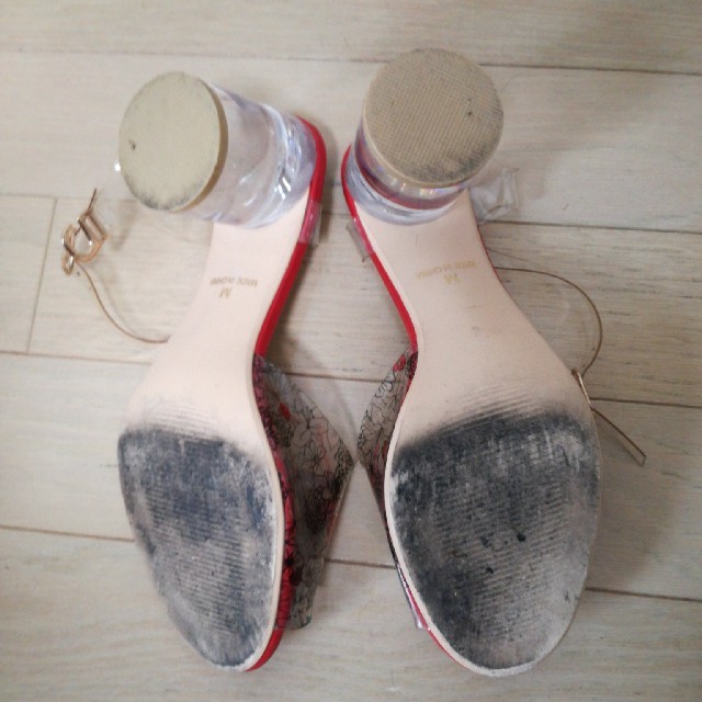 Lily Brown(リリーブラウン)のLily Brown クリアサンダル レディースの靴/シューズ(サンダル)の商品写真