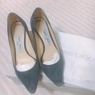 ジミーチュウ(JIMMY CHOO)のJimmy choo ジミーチュウ パンプス ヒール 23.5 24(ハイヒール/パンプス)