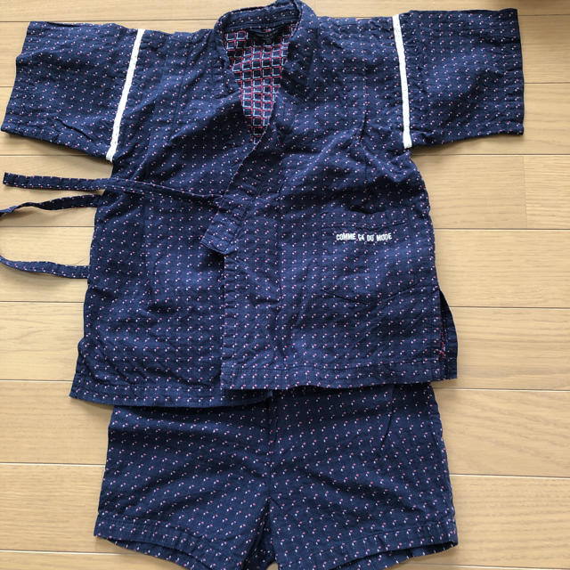 COMME CA DU MODE(コムサデモード)の甚平 コムサ キッズ/ベビー/マタニティのキッズ服男の子用(90cm~)(甚平/浴衣)の商品写真