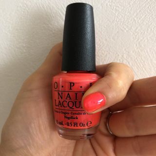 オーピーアイ(OPI)のOPIネイル 15ml 蛍光っぽいオレンジ色(マニキュア)