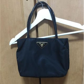 プラダ(PRADA)のプラダ ブラックナイロントート(トートバッグ)