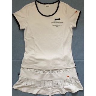 エレッセ(ellesse)のellesse テニスＴシャツ＆スコート Ｍサイズ(ウェア)