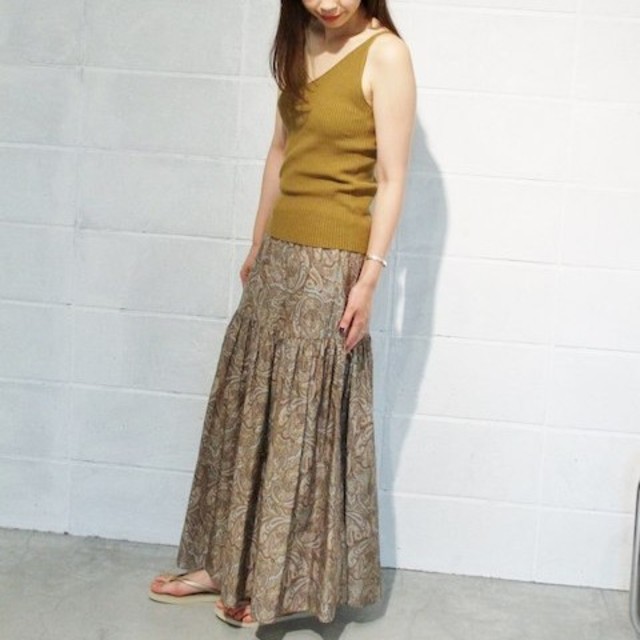 Plage(プラージュ)の2017SS Plage Paisleyスカート☆未使用 レディースのスカート(ロングスカート)の商品写真