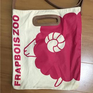 フラボア(FRAPBOIS)の専用^_^RAPBOISZOOショルダーバッグ ピンク羊柄(ショルダーバッグ)