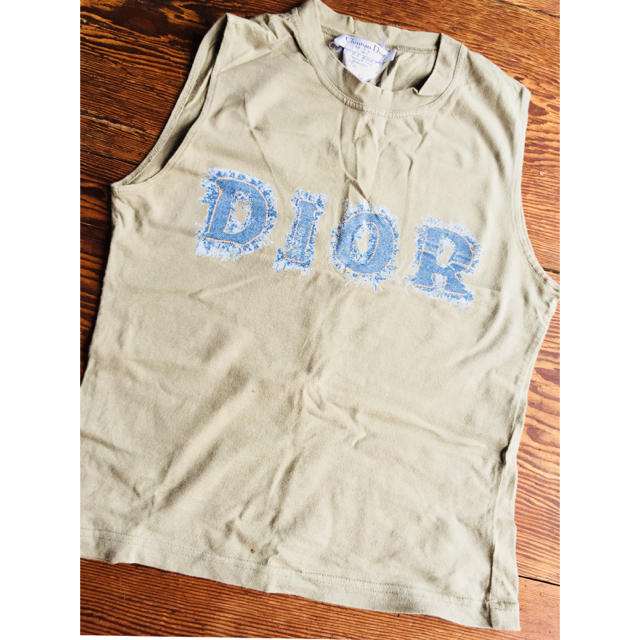 Christian Dior(クリスチャンディオール)のクリスチャンディオール ノースリTシャツ レディースのトップス(Tシャツ(半袖/袖なし))の商品写真