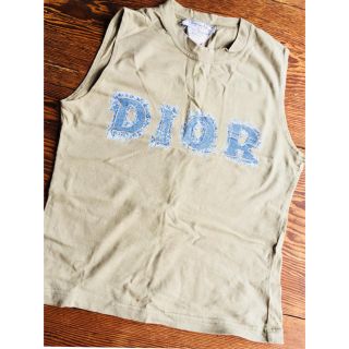 クリスチャンディオール(Christian Dior)のクリスチャンディオール ノースリTシャツ(Tシャツ(半袖/袖なし))