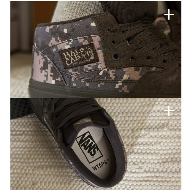 W)taps(ダブルタップス)のVANS VAULT X WTAPS OG HALF CAB LX  UK9 メンズの靴/シューズ(スニーカー)の商品写真