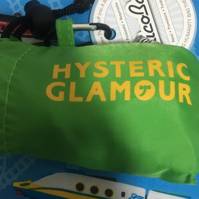 HYSTERIC GLAMOUR(ヒステリックグラマー)の新品未使用！ヒステリックグラマールクア大阪限定ノベルティーチコバック レディースのバッグ(エコバッグ)の商品写真