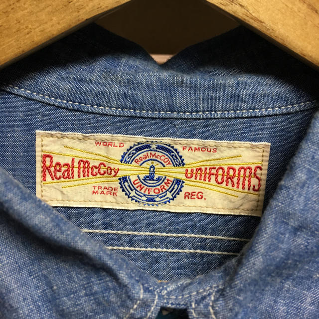 THE REAL McCOY'S(ザリアルマッコイズ)のリアルマッコイズ シャンブレーシャツ メンズのトップス(シャツ)の商品写真