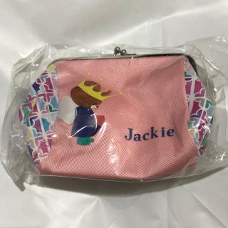 クマノガッコウ(くまのがっこう)のふー様専用♬【新品】くまのがっこう ジャッキーJackie がまぐちポーチ(ポーチ)