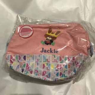 クマノガッコウ(くまのがっこう)のふー様専用♬ 【新品】くまのがっこう ジャッキーJackie ワイヤーポーチ(ポーチ)